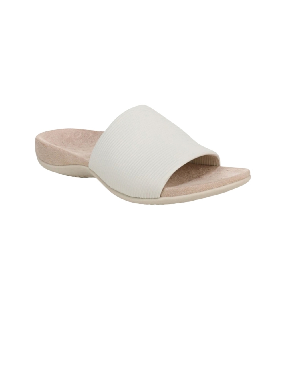 Vionic Newest Cream Slide Comfy Summer  Sandals Arch Support Flats